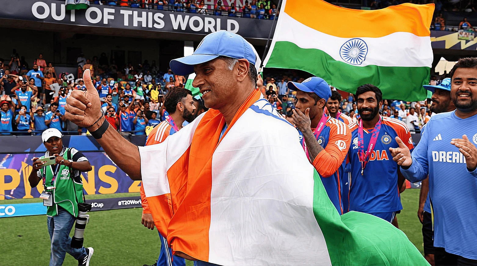 Rahul Dravid announced as owner of Dublin Guardians